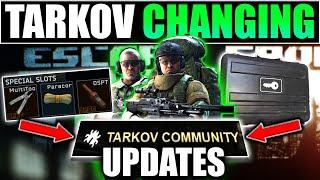 TARKOV IS CHANGING FOR THE BETTER! Escape From Tarkov PVE