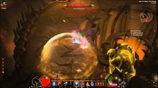 Diablo 3 Wizard solo vs. Zulton Kulle - Hell