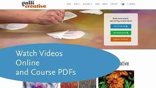 Galli Creative - New Login, New Look, Better Video Player