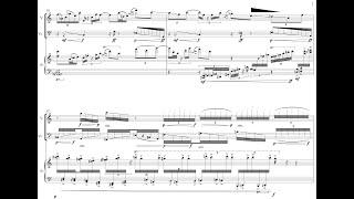 Shahriar Sharifpour - Être las de l’existence for Violin, 'Cello and Piano (2020) [Score-Video]