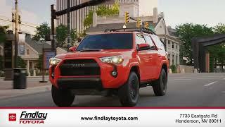 The Toyota 4Runner SUV at Findlay Toyota