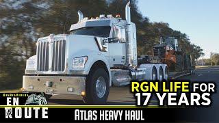 Atlas Heavy Haul's '23 W990 with Denny | En Route