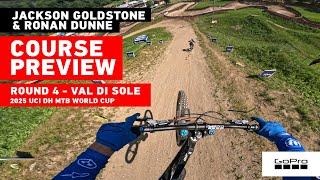 GoPro: Jackson Goldstone & Ronan Dunne in Val di sole '25 UCI DH MTB World Cup