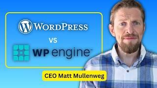 Automattic CEO Matt Mullenweg: WordPress vs WP Engine