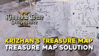 Kingdom Come Deliverance 2 Krizhan's Treasure Map Solution (X Marks The Spot Task Guide)