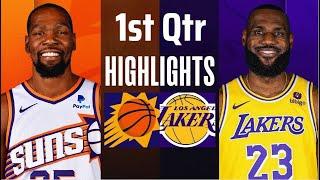 Los Angeles Lakers vs. Phoenix Suns 1st QTR Full Highlights - Oct. 28 - 2024 NBA Highlights