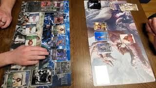 Final Fantasy TCG Guardians vs Avalanche with commentary