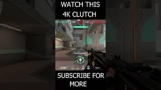 Watch this 4k clutch  #valorant #howtogetbetteratvalorant #valorantclips #gaming