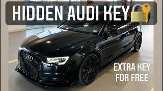 Your Audi's HIDDEN SECRET KEY / Audi tips and secrets