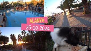 ALANYA ПРИШЛИ НА ПЛЯЖ КЛЕОПАТРЫ А ТАМ СТОЛЬКО ВСЕГО ПРОИСХОДИТ 26 ОКТЯБРЯ 2024 АЛАНЬЯ ТУРЦИЯ