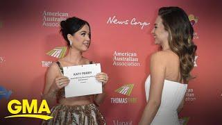 Katy Perry shares friendship with fiancé Orlando Bloom's ex-wife, Miranda Kerr l GMA