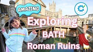 Bath | Roman Ruins | Exploring the U.K. | The English Chat's Field Trip #fieldtrip @fudgekitchen