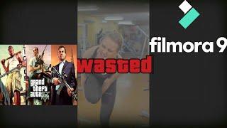 Create The Awesome GTA 5 Wasted Effect in Filmora 9