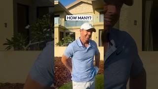 How many golf memberships does Rory McIlroy have? 