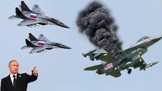 30 seconds ago, 10 US F-16s entering Russian airspace were shot down by 3 MiG-29SM pilots.