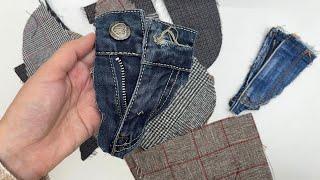 Transform Fabric Scraps And Jeans Scraps Into Adorable Keychains!
