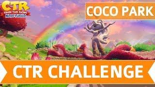 Crash Team Racing Nitro Fueled - Coco Park CTR Challenge Token Locations