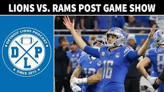 Los Angeles Rams Post Game - Detroit Lions Podcast Reacts