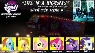 MLP x Rascal Flatts: The Mane 6 sing “Life is a Highway”