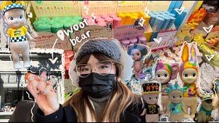 woot bear sonny angel adventure ️ (travel vlog to sf, unboxing!)