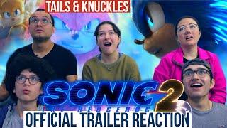 SONIC THE HEDGEHOG 2 TRAILER REACTION! | MaJeliv Reacts | Tails, Knuckles & the Master Emerald