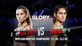 GLORY 77: Tiffany VanSoest v Aline Pereira