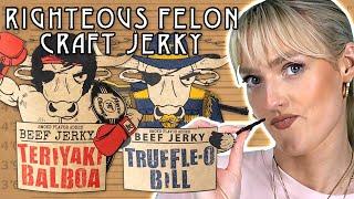 Irish People Try Righteous Felon Beef Jerky
