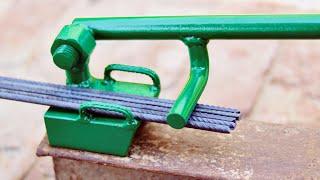 Very Useful and Simple metal bar bending tool | Simple tricks for round bar bending