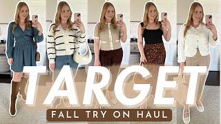 Target Fall Try On Haul 2024  Target Fashion Haul: Dresses, Shoes, Accessories | Teacher Outfits