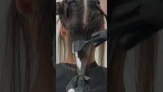 BLONDME Melted Balayage Hack – Backcombing technique