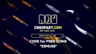 CSGOFast code for bonus 2.1$ - 2018!!!