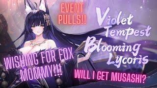 Azur Lane Violet Tempest Blooming Lycoris Event | New Ultra Rare Ship Musashi!! Will She come home?