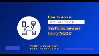 How to Access XAMPP Localhost Web Server Using Public Internet Using Port Forwarding.