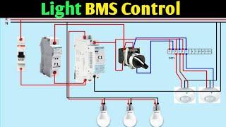 How to BMS Control wiring for Light | Light BMs control | knx connection for light | DXB Electrical