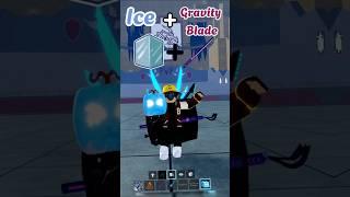 Ice + Gravity Cane + Godhuman Combo in Bloxfruits!!  #roblox  #bloxfruits  #icefruit