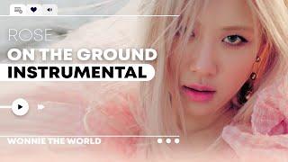 Rosé - On The Ground | Official Instrumental