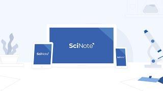 SciNote Electronic Lab Notebook