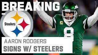 BREAKING NEWS: Aaron Rodgers Signs With the Pittsburgh Steelers