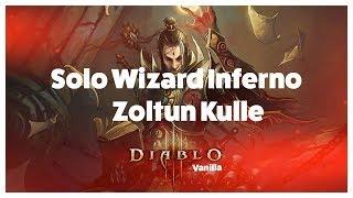 [Diablo3] - Solo Wizard Inferno Boss Kill Zoltun Kulle