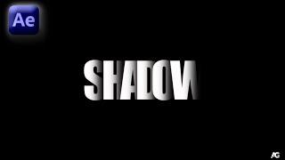 After Effects Tutorial - Cool Looking Text Animation - No Plugins.