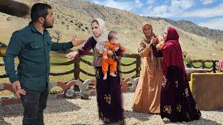 The endless hardships of leaving the children with Nasib and Sakineh to see a doctor in a distant ci