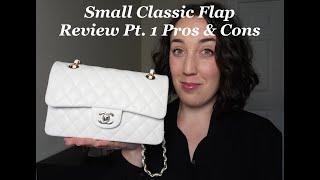 Chanel Small Classic Flap Review Pt. 1 Pros & Cons