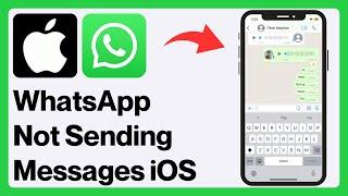 iPhone: How to Fix WhatsApp Messages Not Sending Problem | WhatsApp Not Sending Messages iPhone