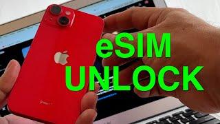 How to carrier unlock your iPhone with eSIM