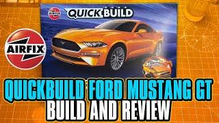 Airfix QuickBuild Ford Mustang GT Build and Review 2021 New Release