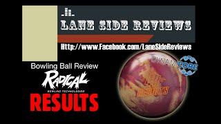 Radical Results Bowling Ball Review by Lane Side Reviews