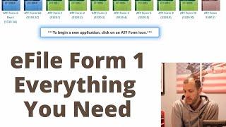 How To eFile Form 1 Suppressor Complete Guide