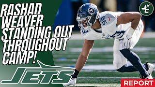 Rashad Weaver Is Standing Out Throughout The New York Jets Off-Season