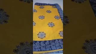 yellow colour #new #trending #youtube #ytshort #subscribe #2023 #saree #sarees #art #newyear2023.