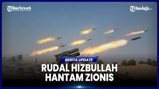 ALARM DENDAM HIZBULLAH, PULUHAN RUDAL BOBOL PERTAHANAN ISRAEL